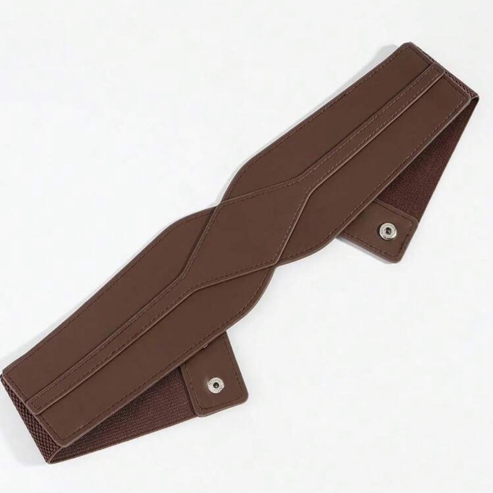 🤎 PLUS Faux Leather Stretch Belt 🤎 - Picture 3 of 5